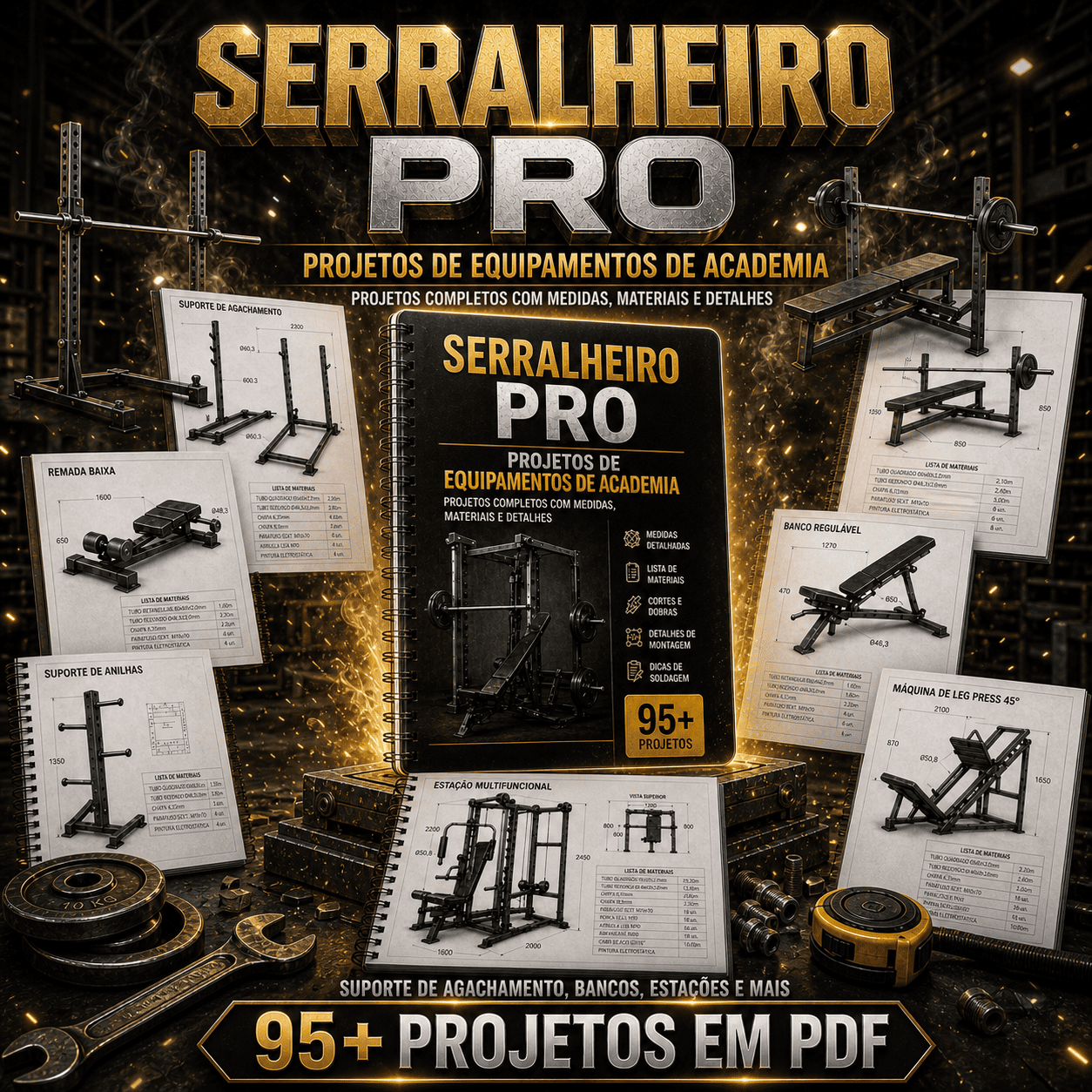 Serralheiro Pro Academia