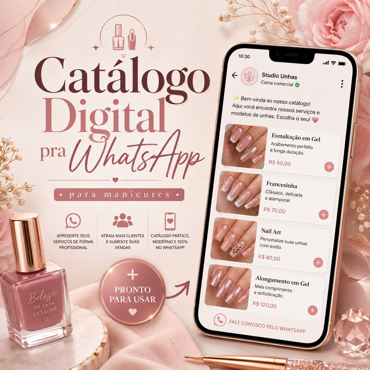 Catálogo Digital pra WhatsApp
