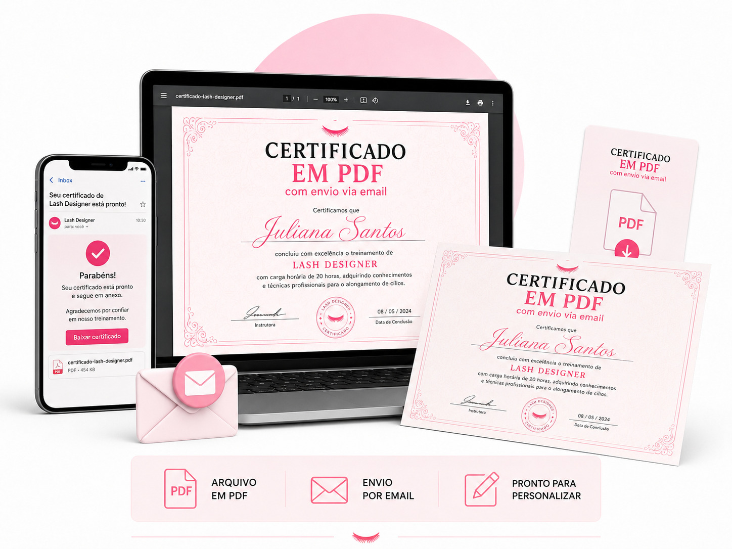 Certificado em PDF