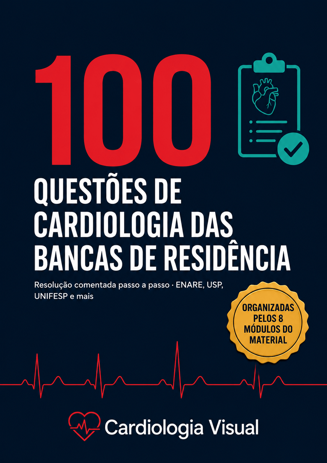 100 Questões de Cardiologia