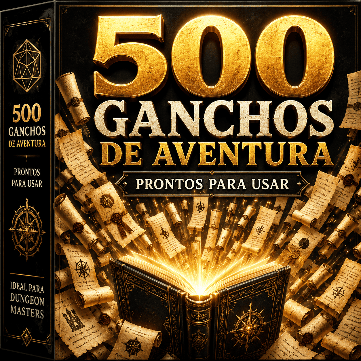 500 Ganchos de Aventura Prontos!