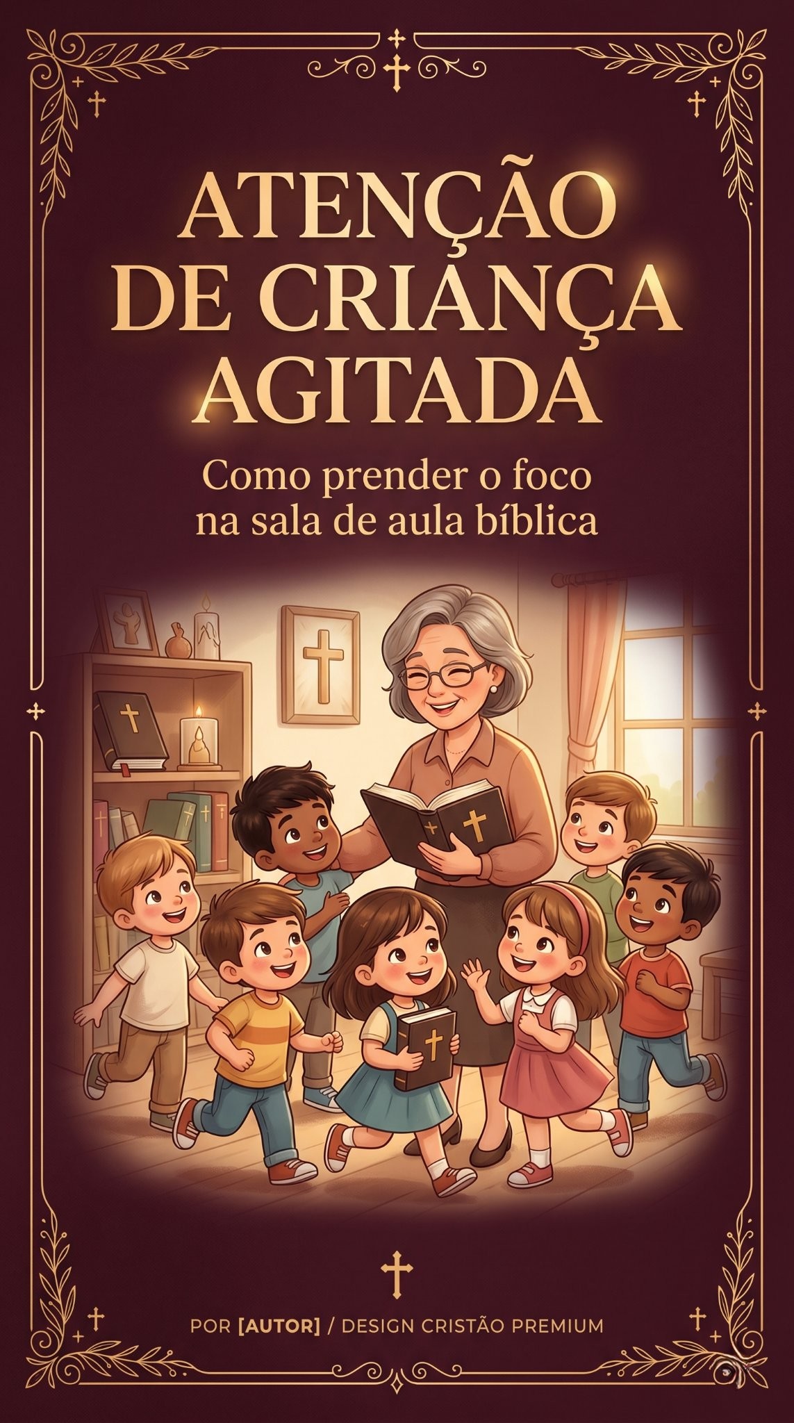 Atenção da criança agitada