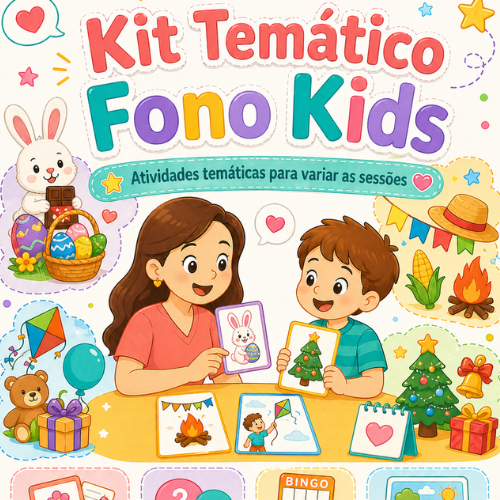 Kit Temático Fono Kids