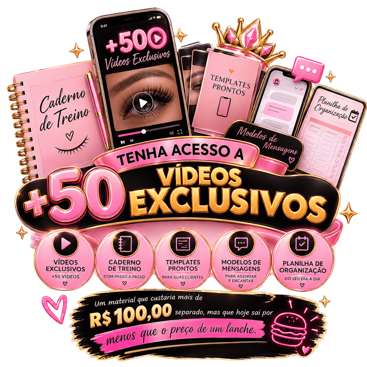 Leve o Pack Premium 🔥