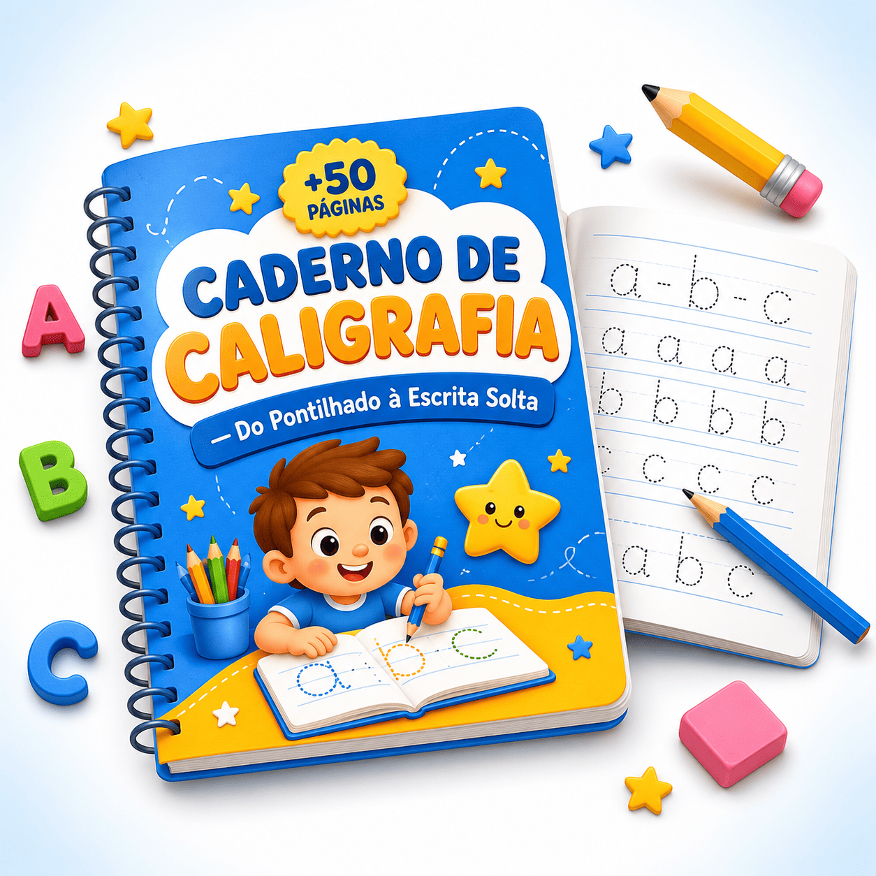 CADERNINHO DE CALIGRAFIA