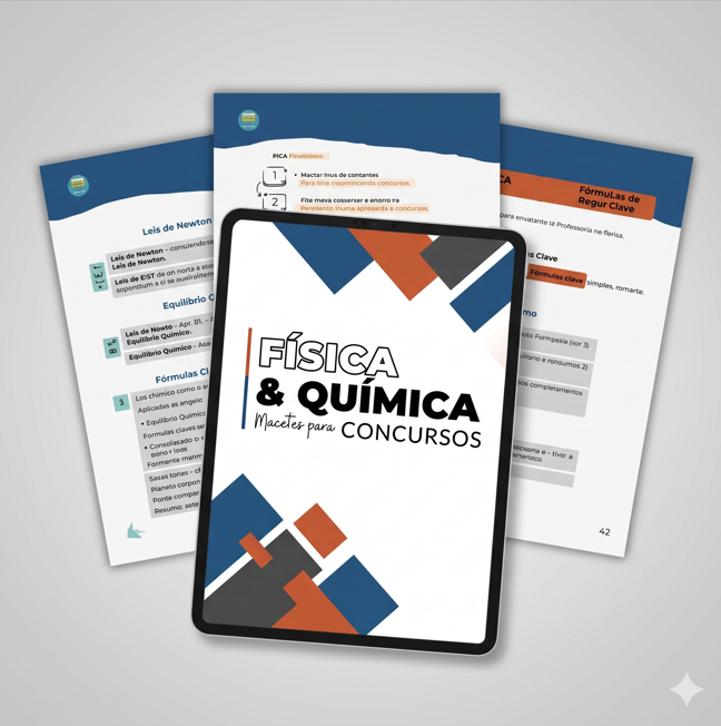 PACK ESPECÍFICAS: FÍSICA + QUÍMICA