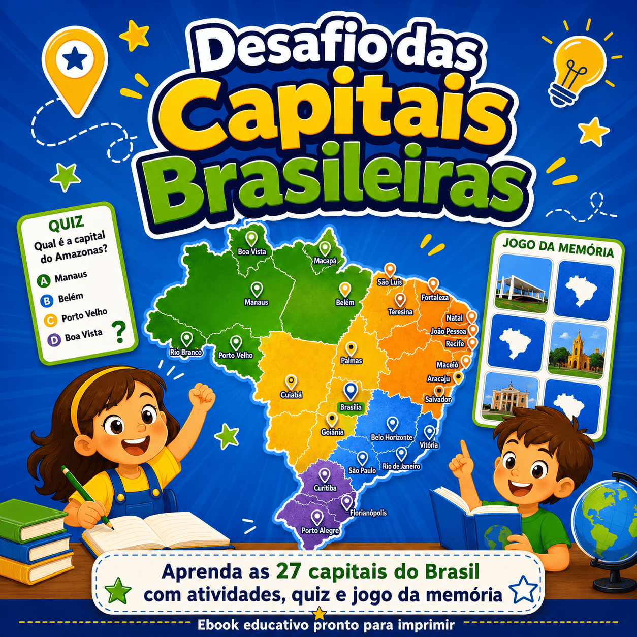 Desafio das Capitais Brasileiras