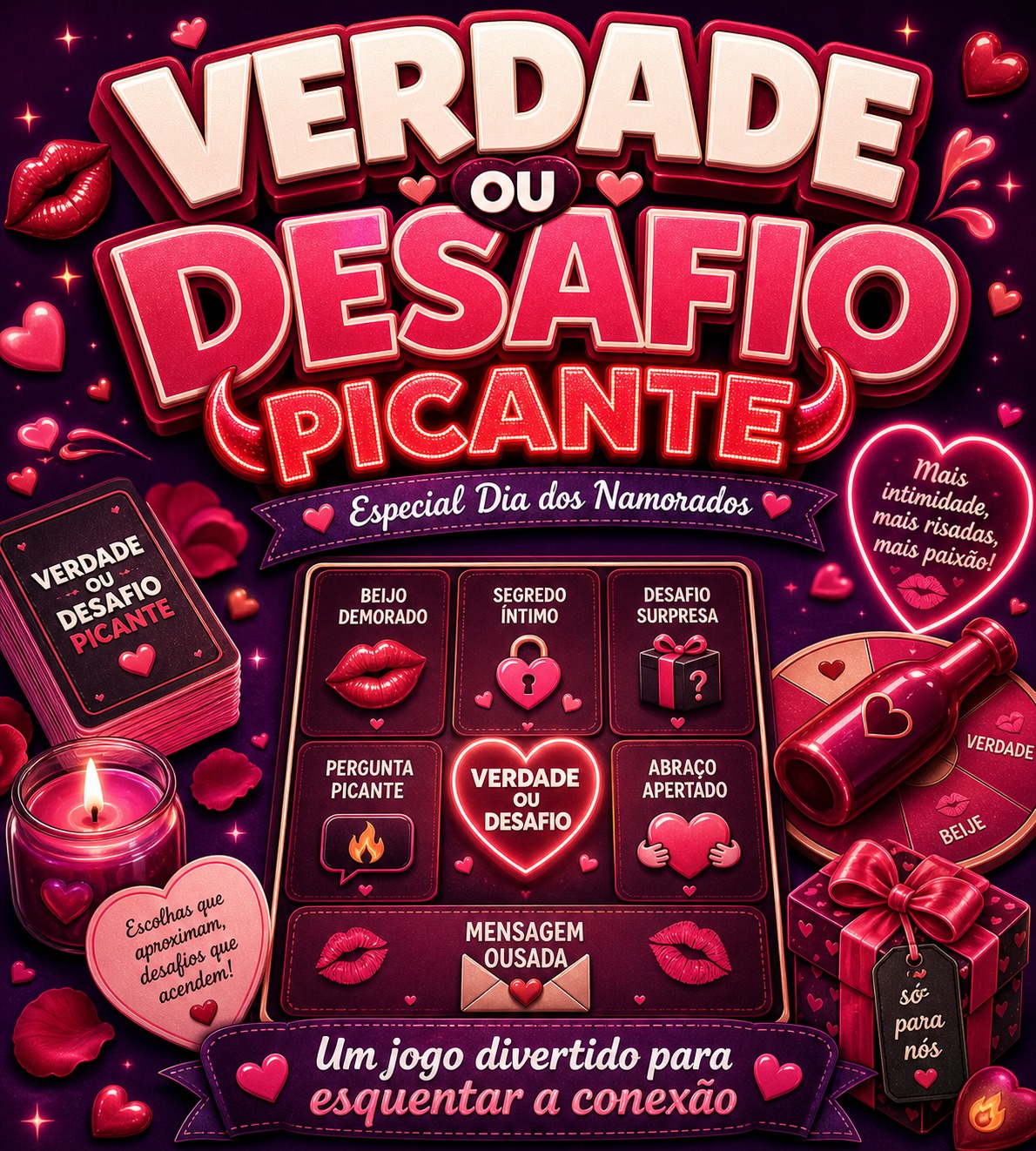 VERDADE OU DESAFIO PICANTE