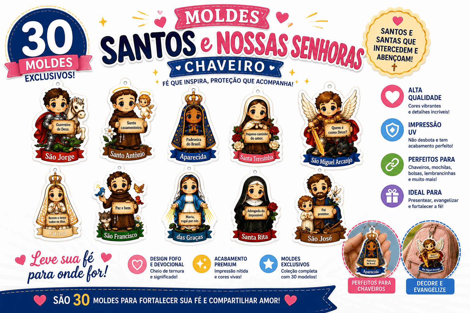 Moldes de Santos e Nossas Senhoras
