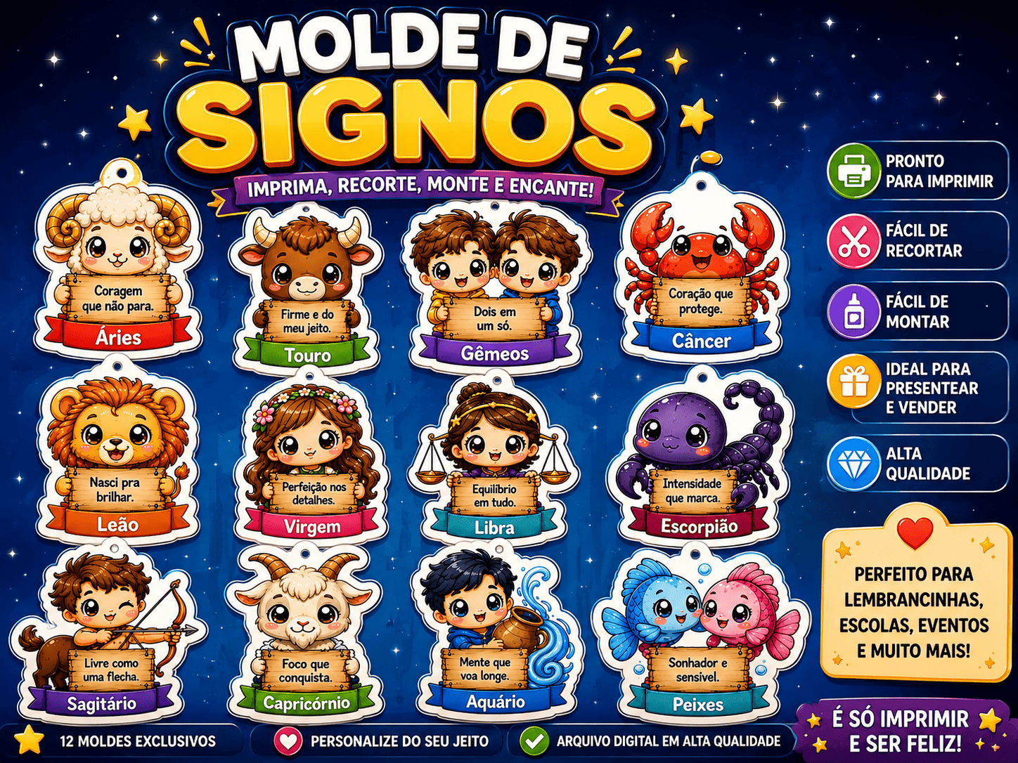 Molde de Signos