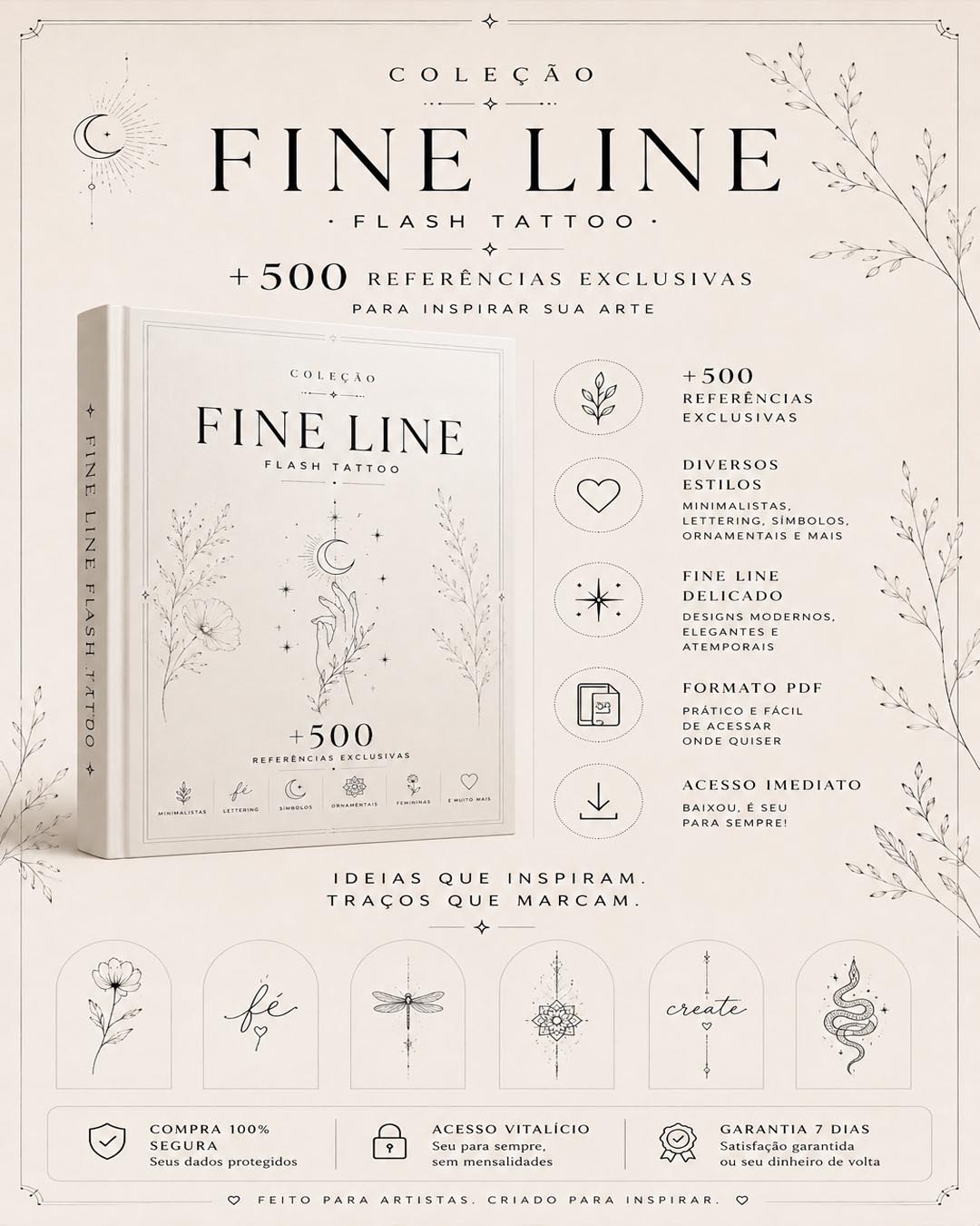 +500 Coleção Fine Line