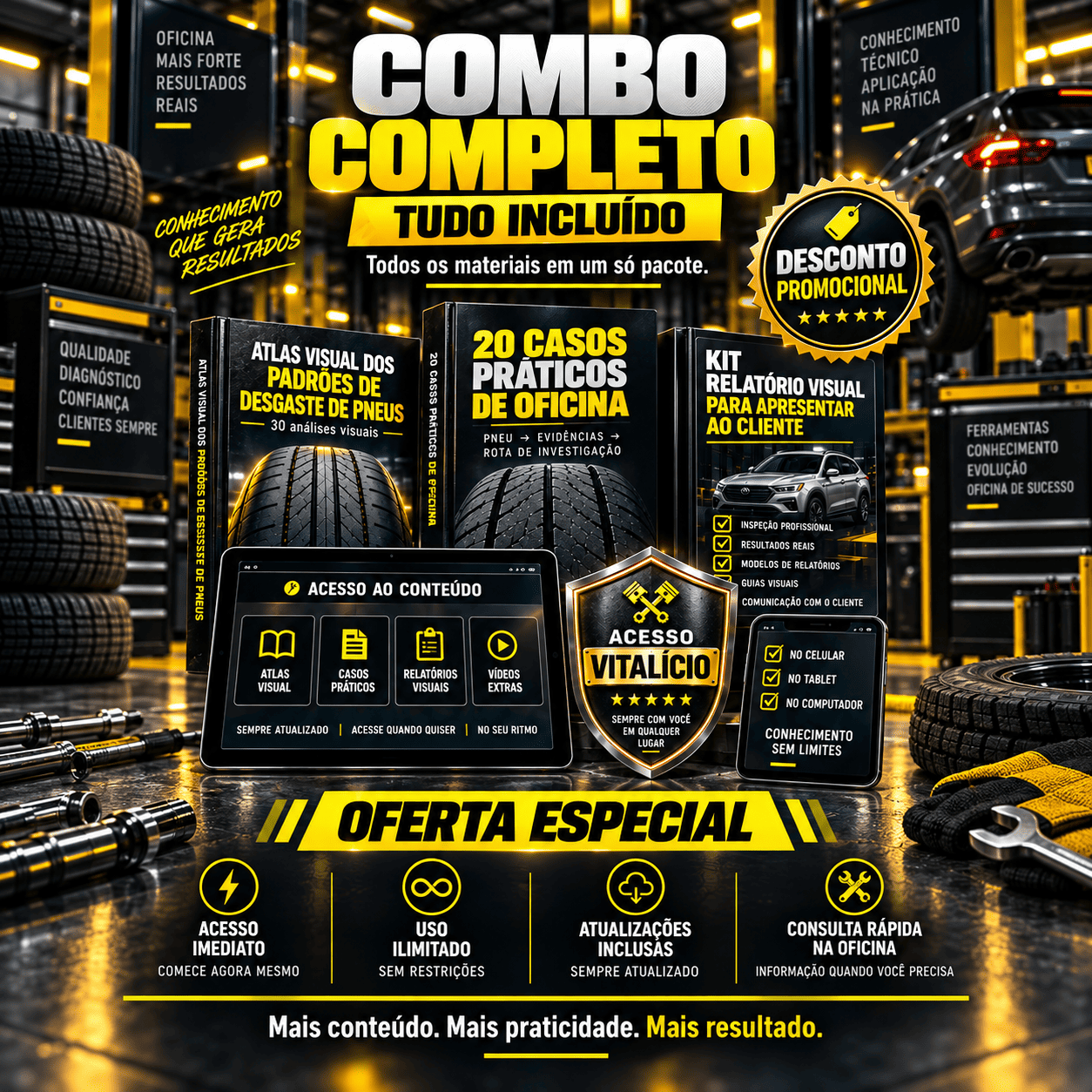Combo Completo para Oficina