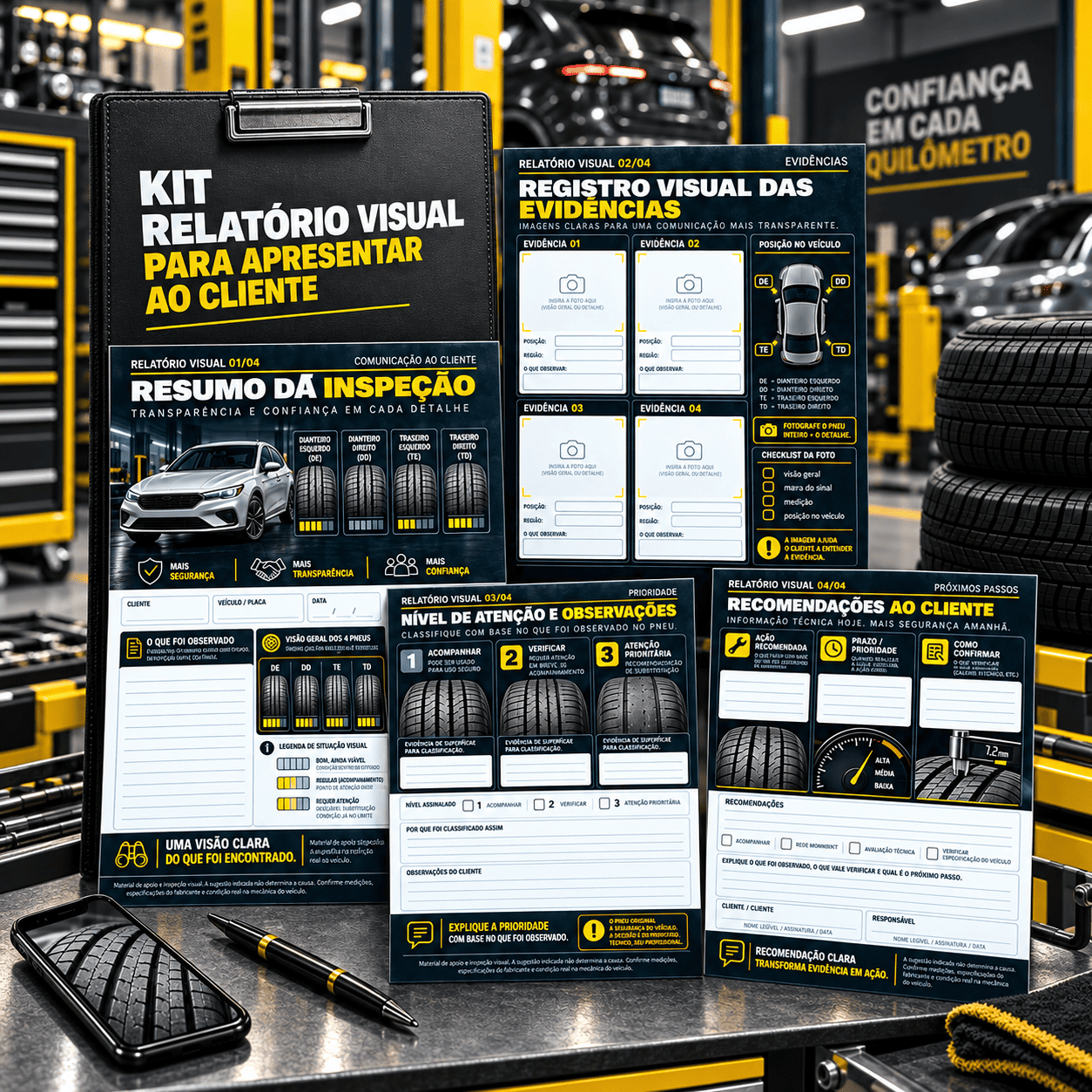 	 Kit Relatório Visual