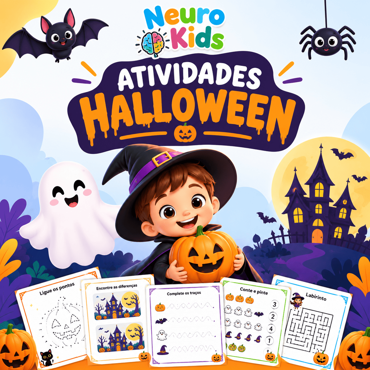 🎃 Atividades de Halloween