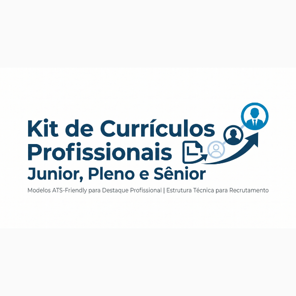 Kit de Currículos Profissionais Junior, 