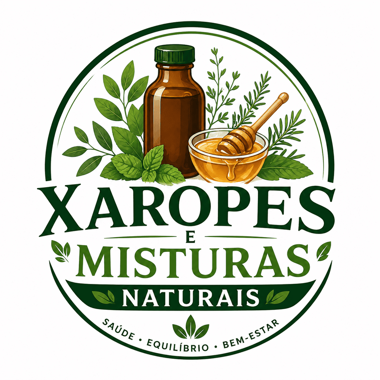 Xaropes e Misturas Naturais - Completo