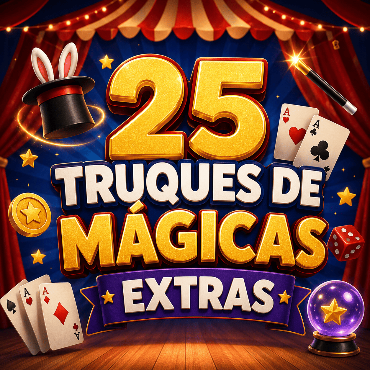 25 Truques de Mágicas Extras