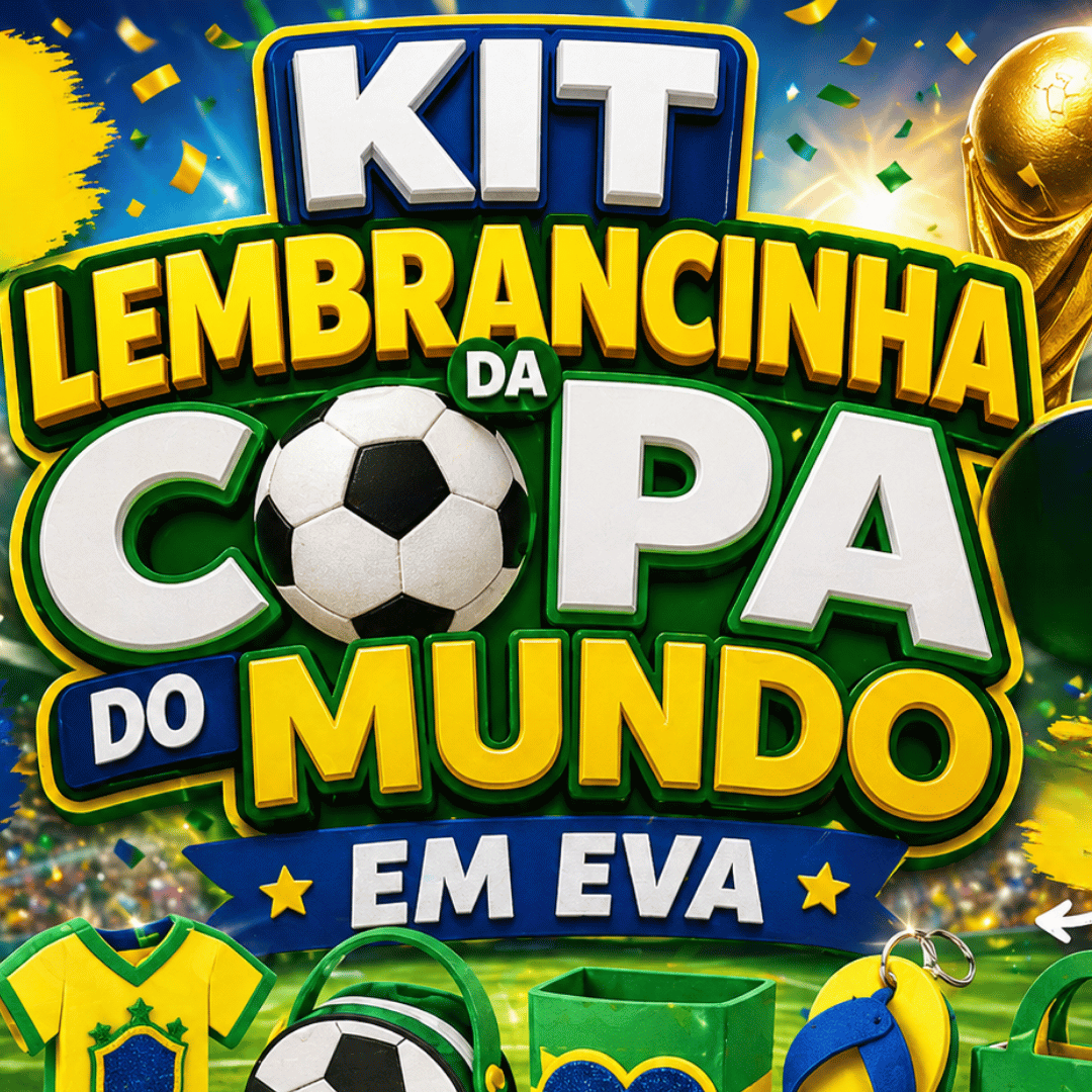 Kit Lembrancinha da Copa do Mundo