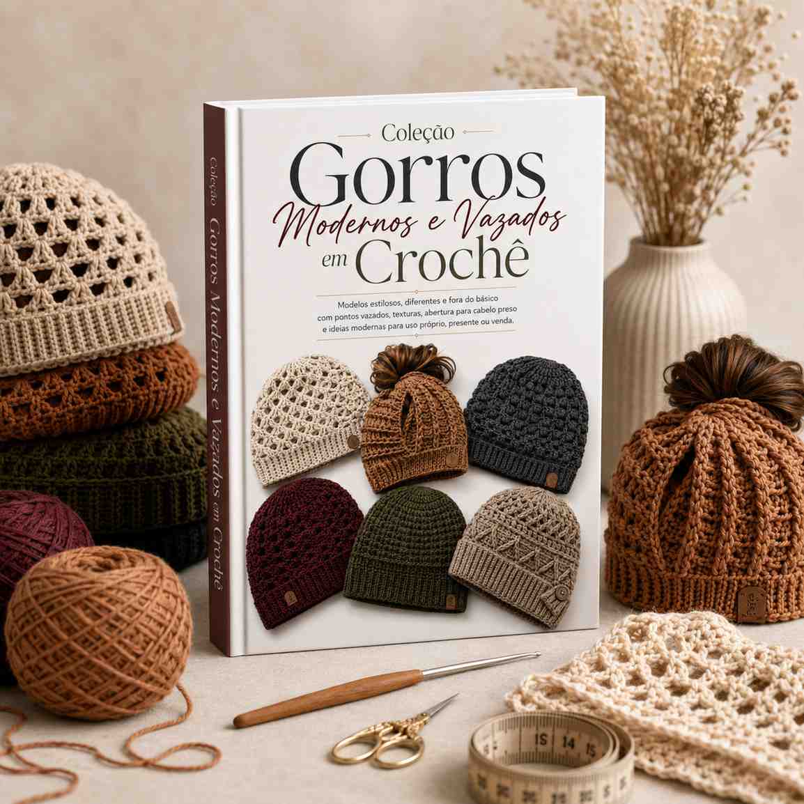Coleção Gorros Modernos e Vazados