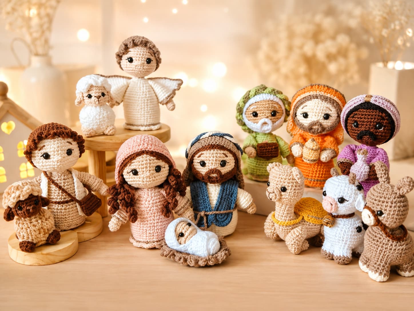 Présepio de Natal Especial Passo a Passo