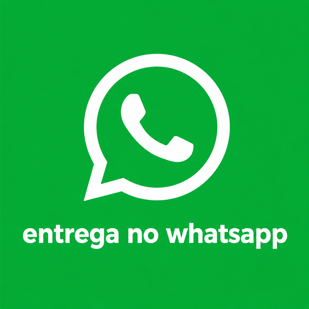 Entrega via WhatsApp