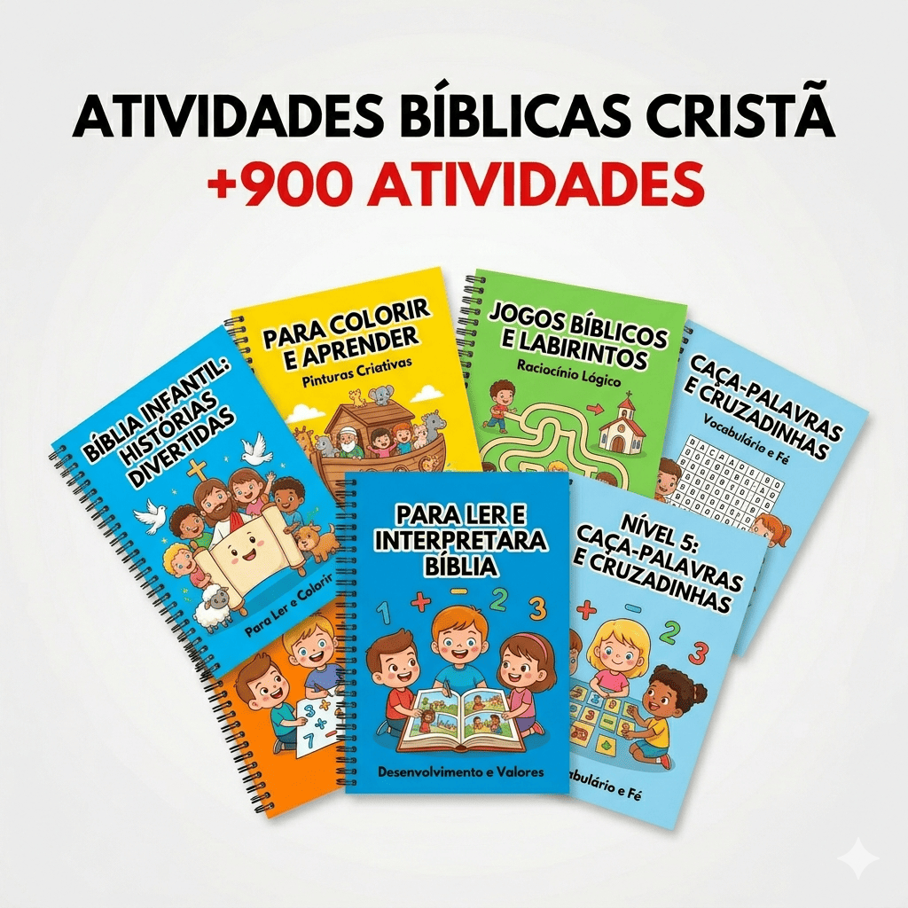 Atividades Bíblicas (+900 Atividades)