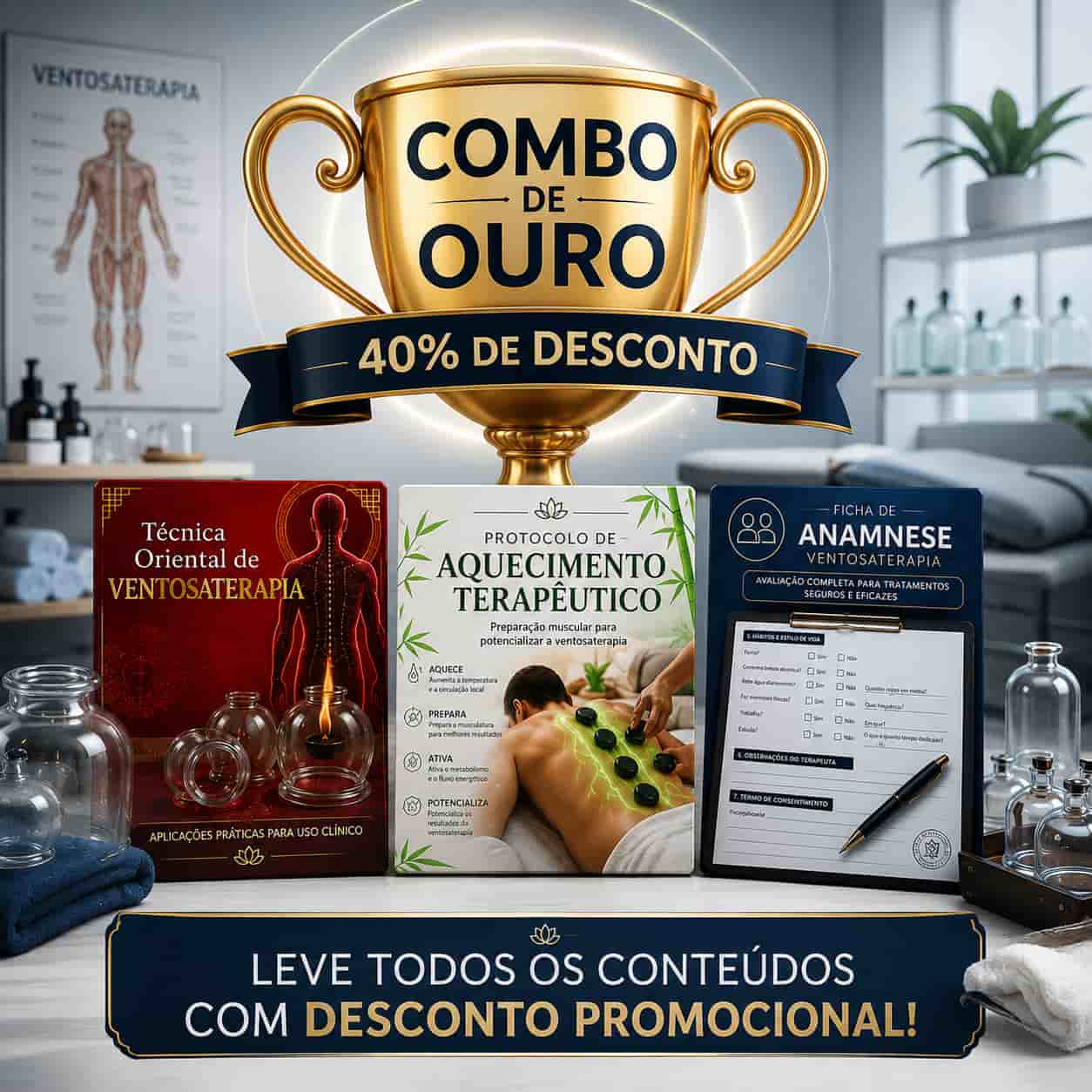 Combo de Ouro - Todos os produtos 🏆🎁