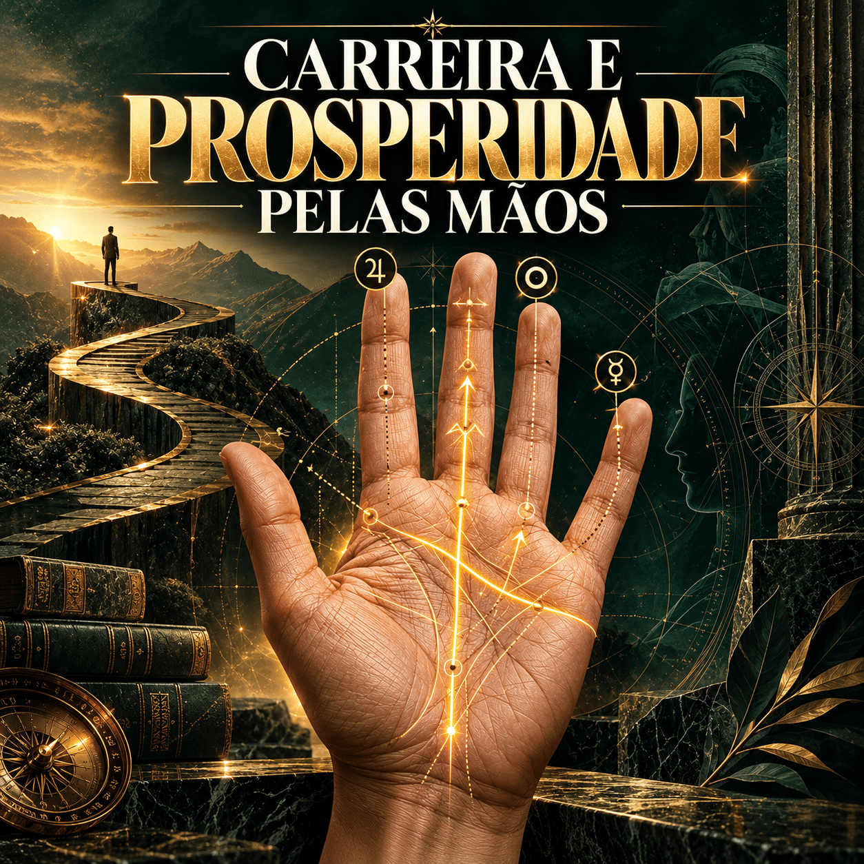 Carreira e Prosperidade pelas Mãos 