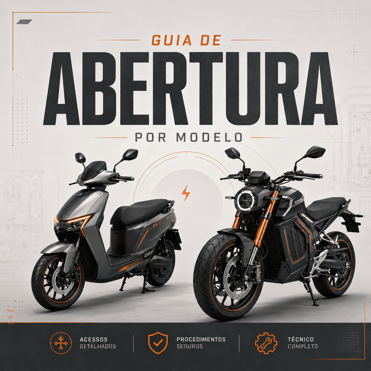 Guia de abertura por modelo 