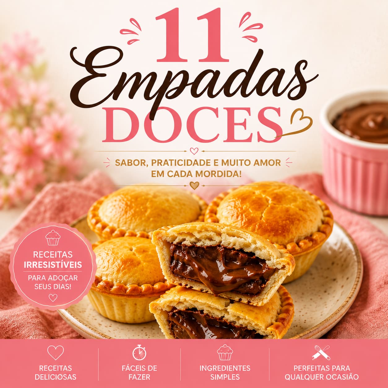 11 Receitas de Empadas Doce