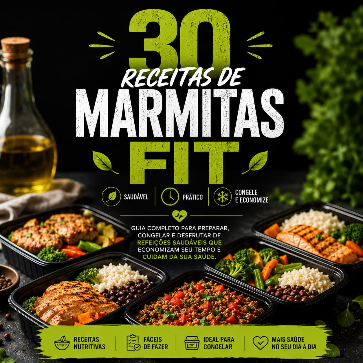 30 Receitas de Marmitas Fit