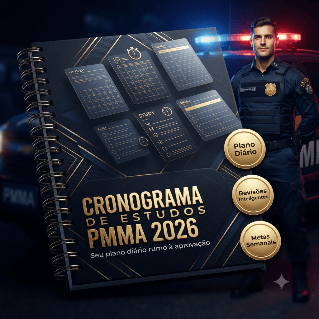 CRONOGRAMA DE ESTUDOS PMMA
