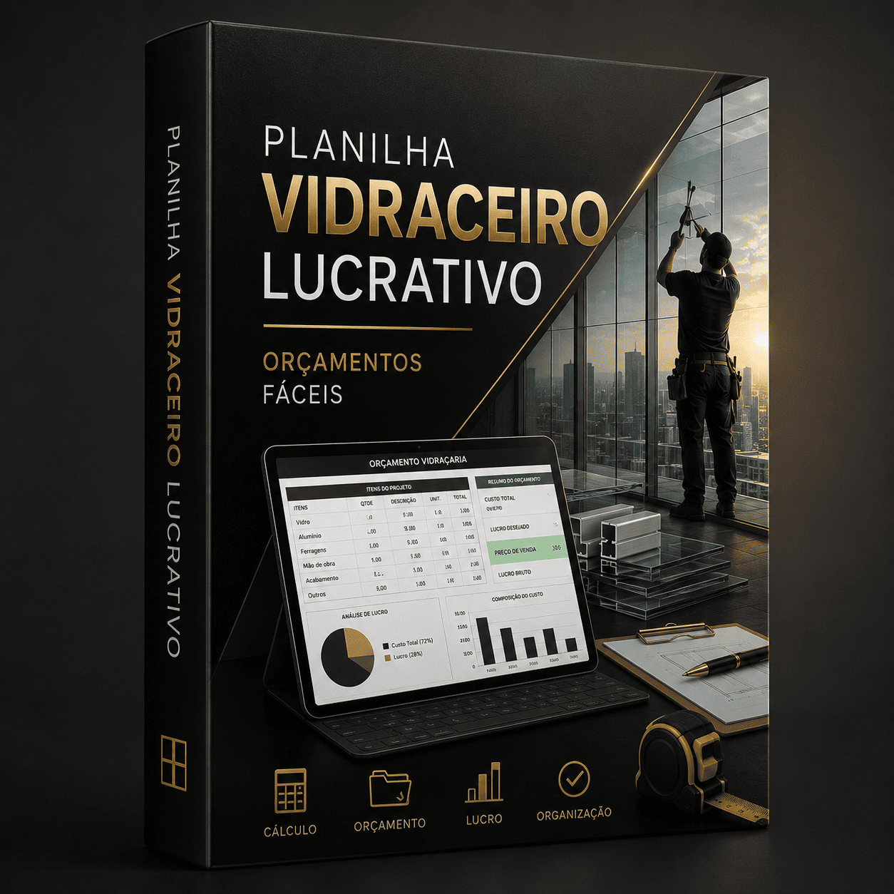 Planilha do Vidraceiro Lucrativo