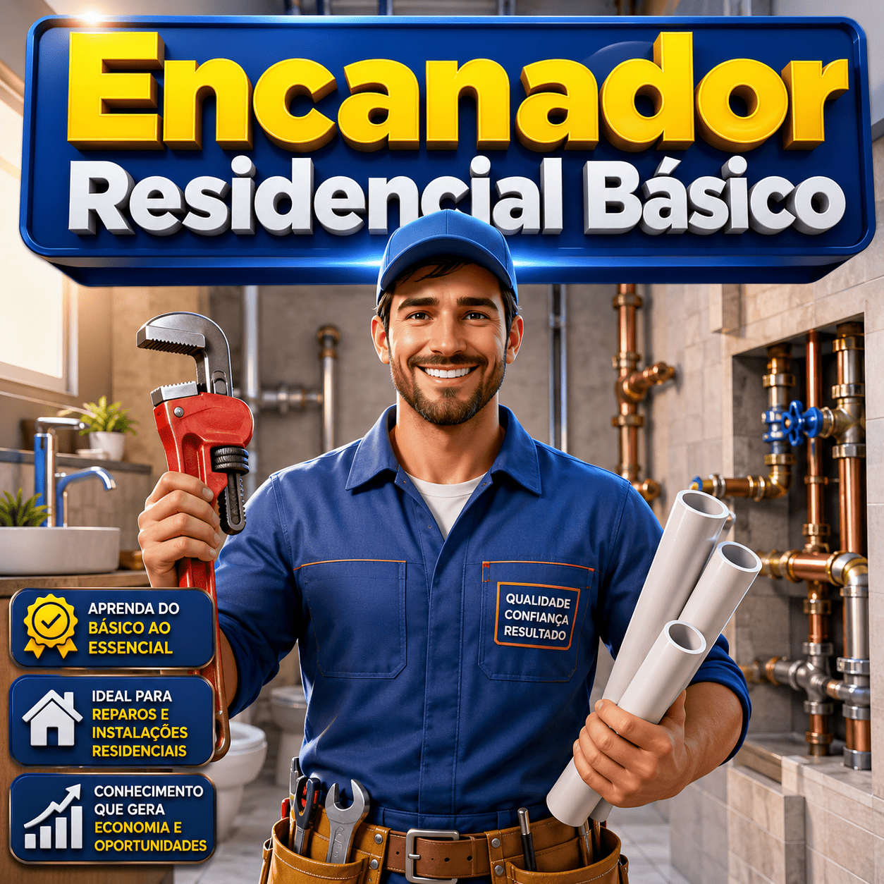 Encanador Residencial Básico