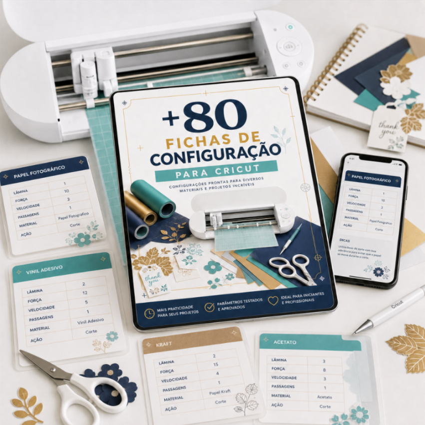 Fichas de Configuração - Cricut