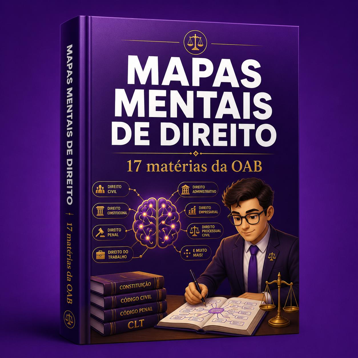 Mapas Mentais + 17 Matérias