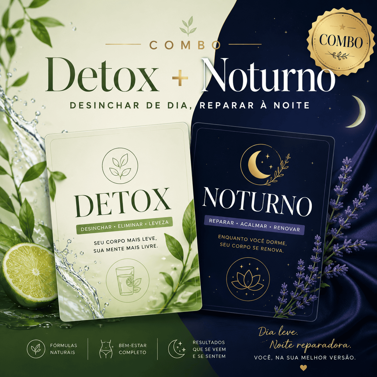 Combo Detox + Noturno