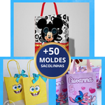 + 50 MOLDE SACOLINHAS 
