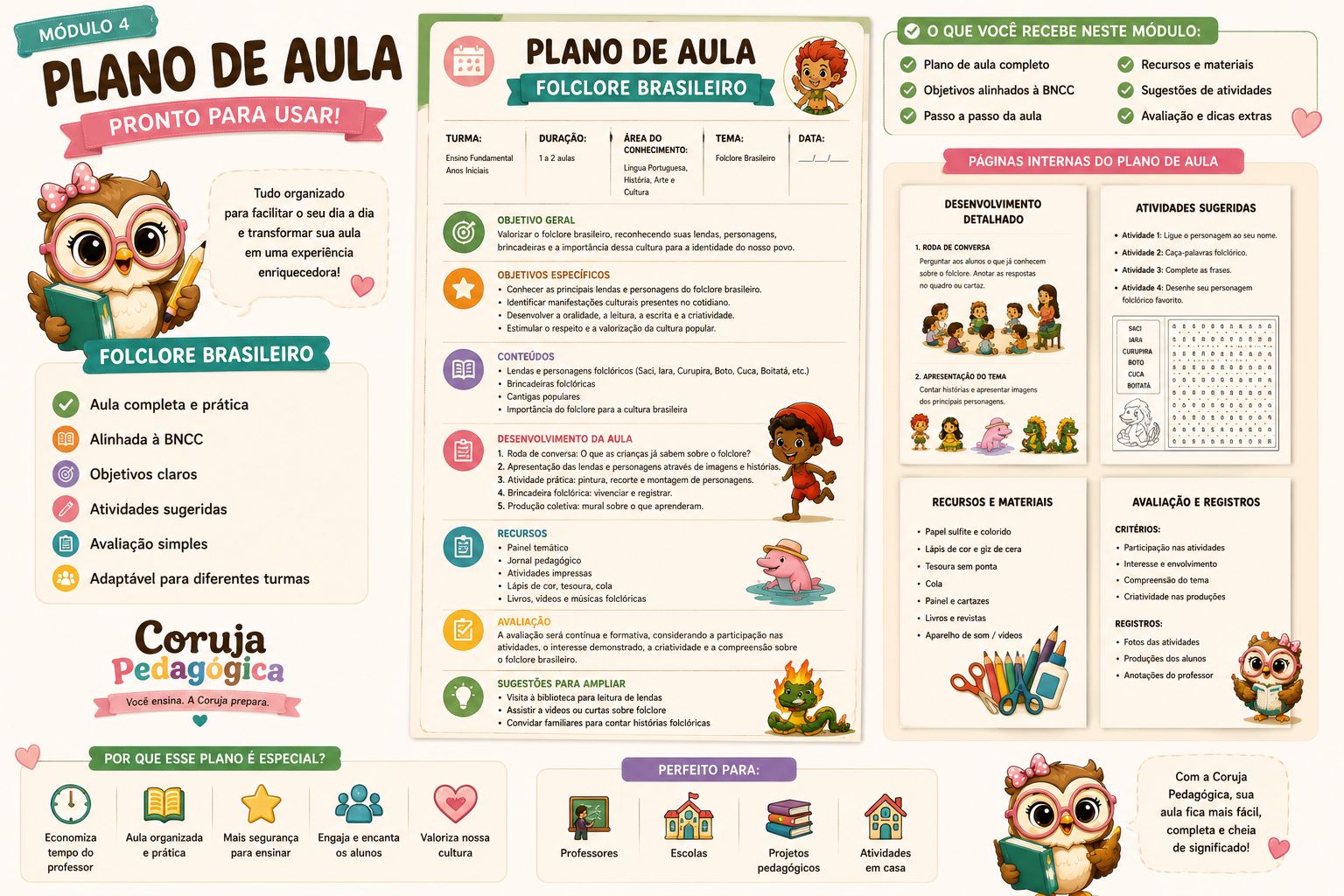 Plano de aula folclore
