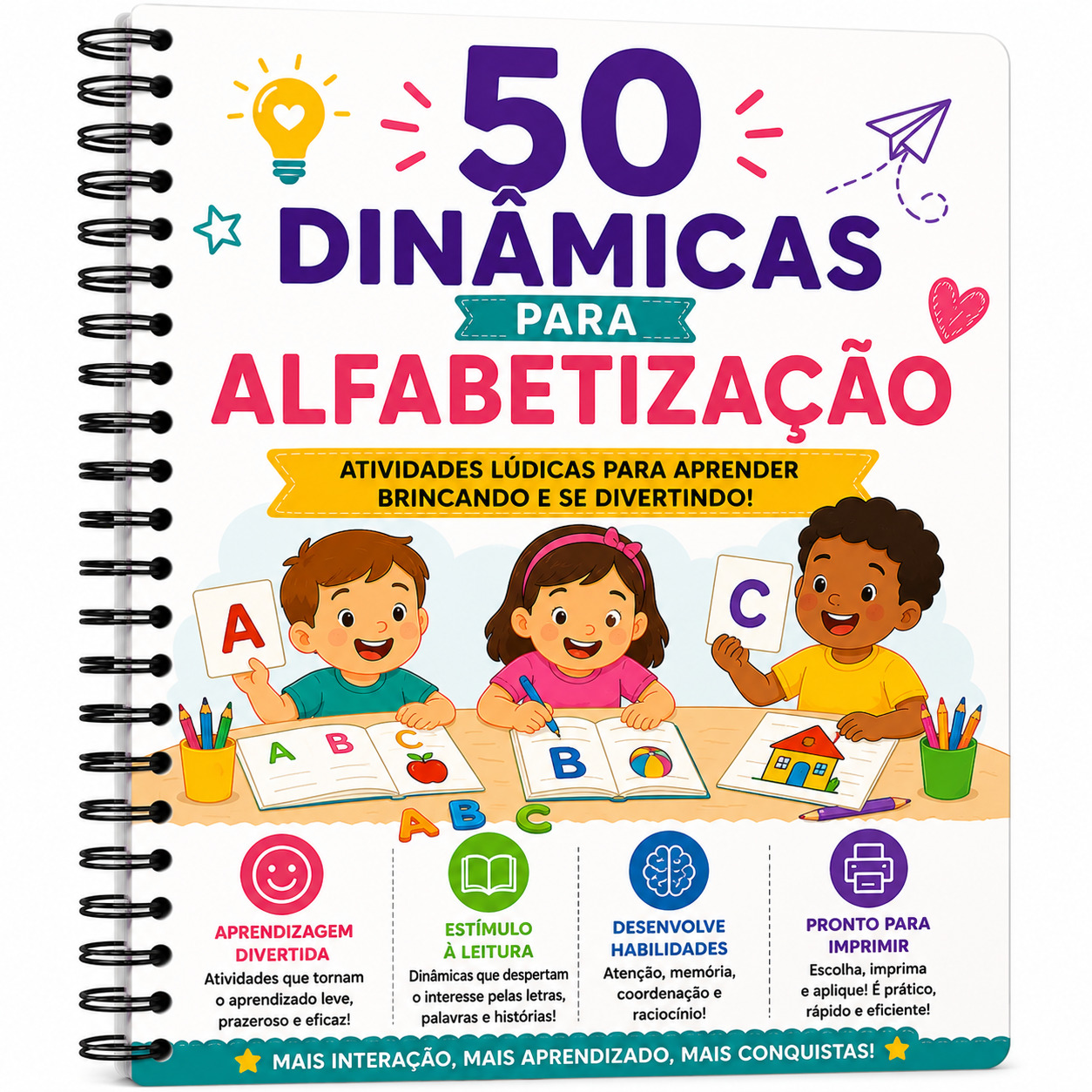 50 Dinâmicas de alfabetização ludica