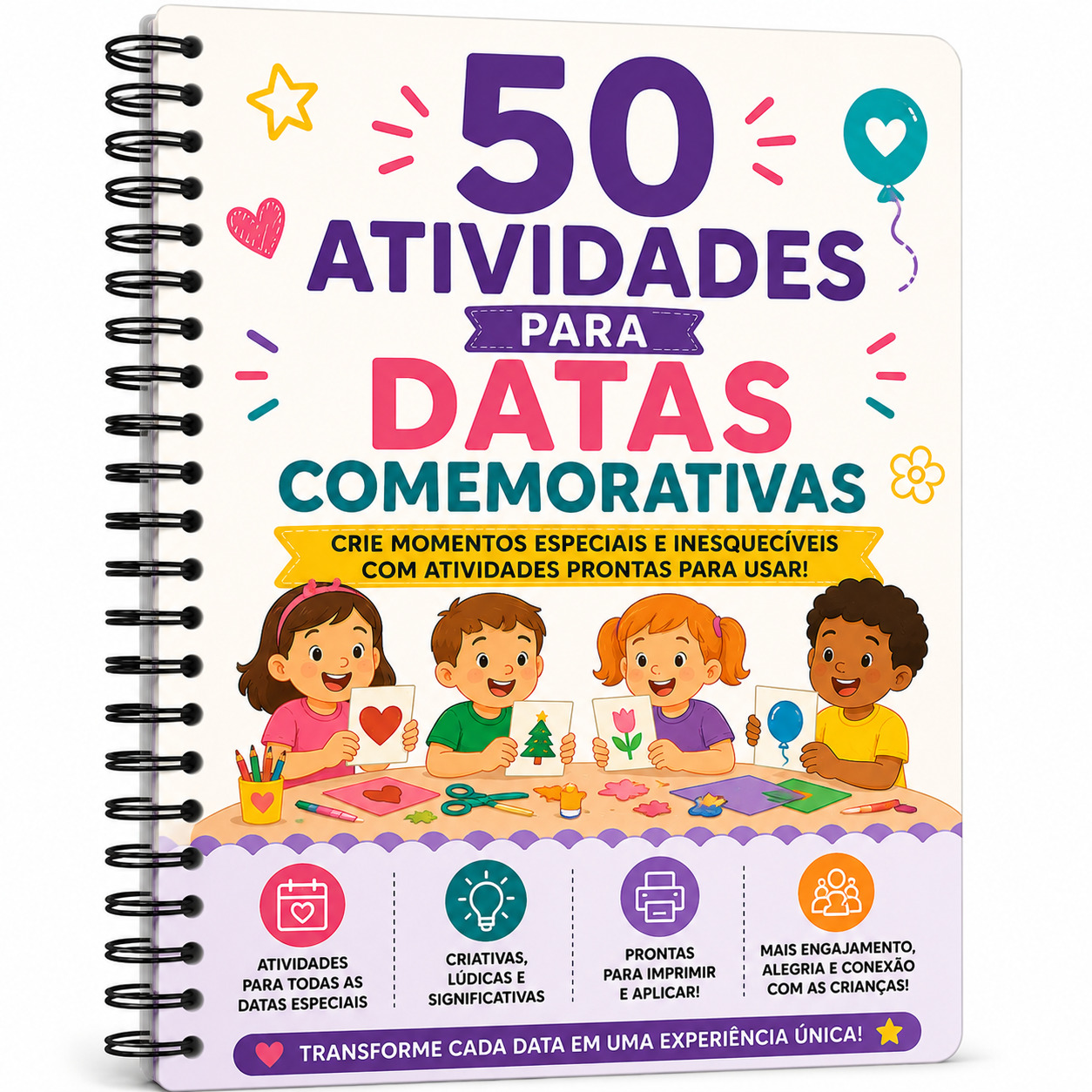 50 Atividades para datas comemorativas