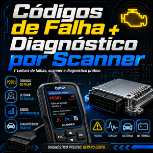 Pacote Códigos de Falha + Diagnóstico po