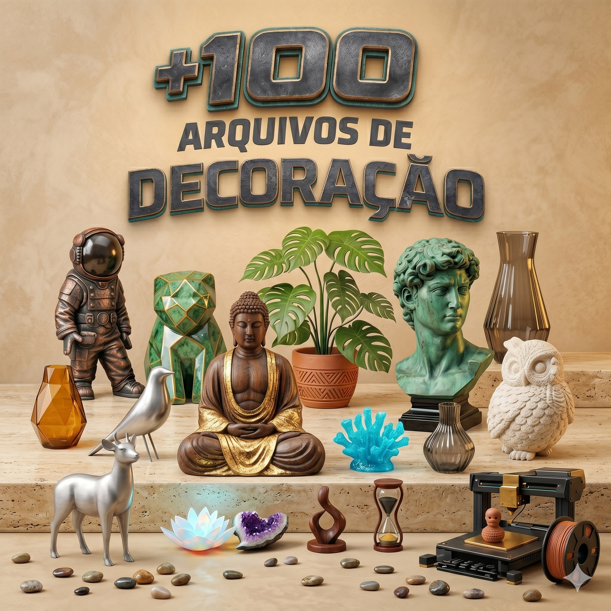Stl Decoração validados + 100