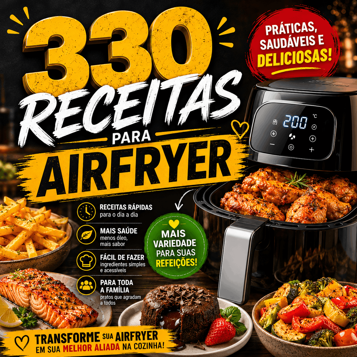 🍟 COMPLETE A SUA EXPERIÊNCIA NA AIRFRYE