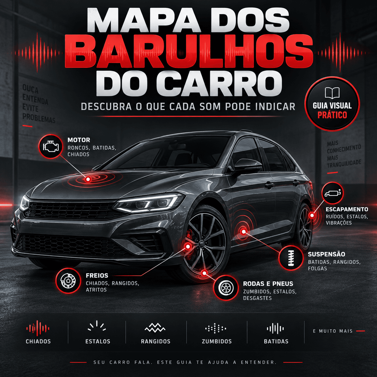 Mapa dos Barulhos do Carro