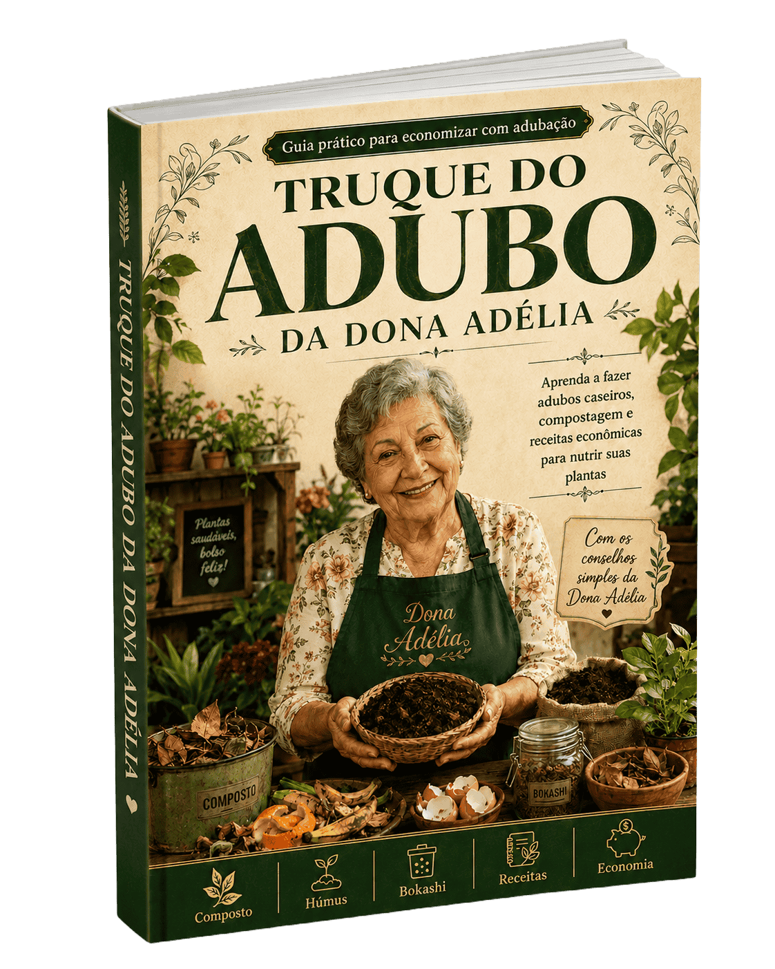 Truque do adubo da Dona Adélia 🪴