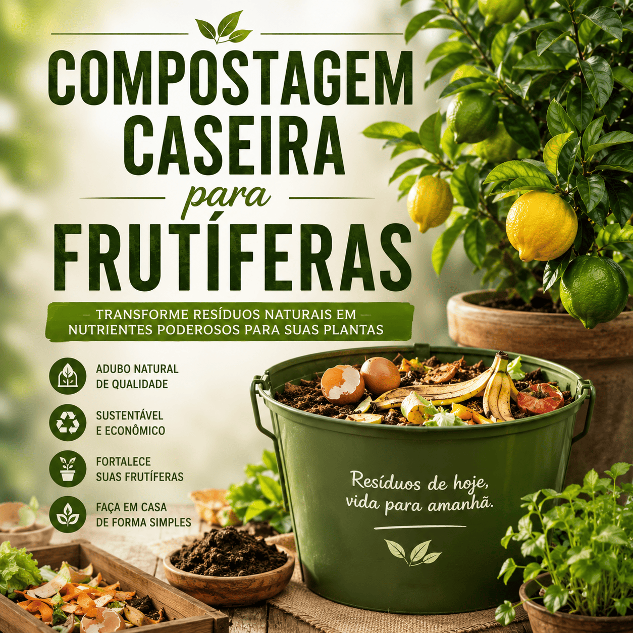 Compostagem Caseira para Frutiferas