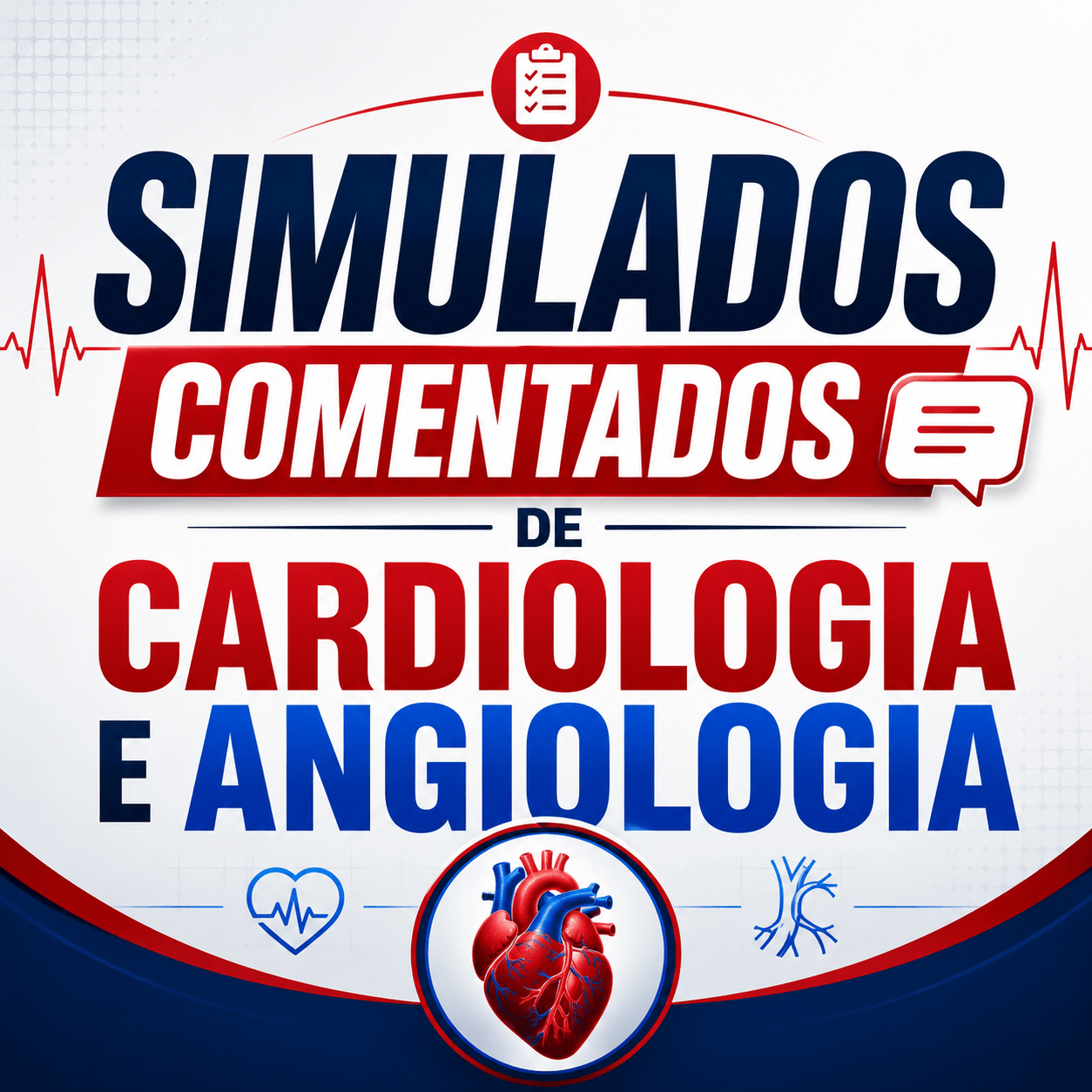 Simulados Comentados de Cardiologia