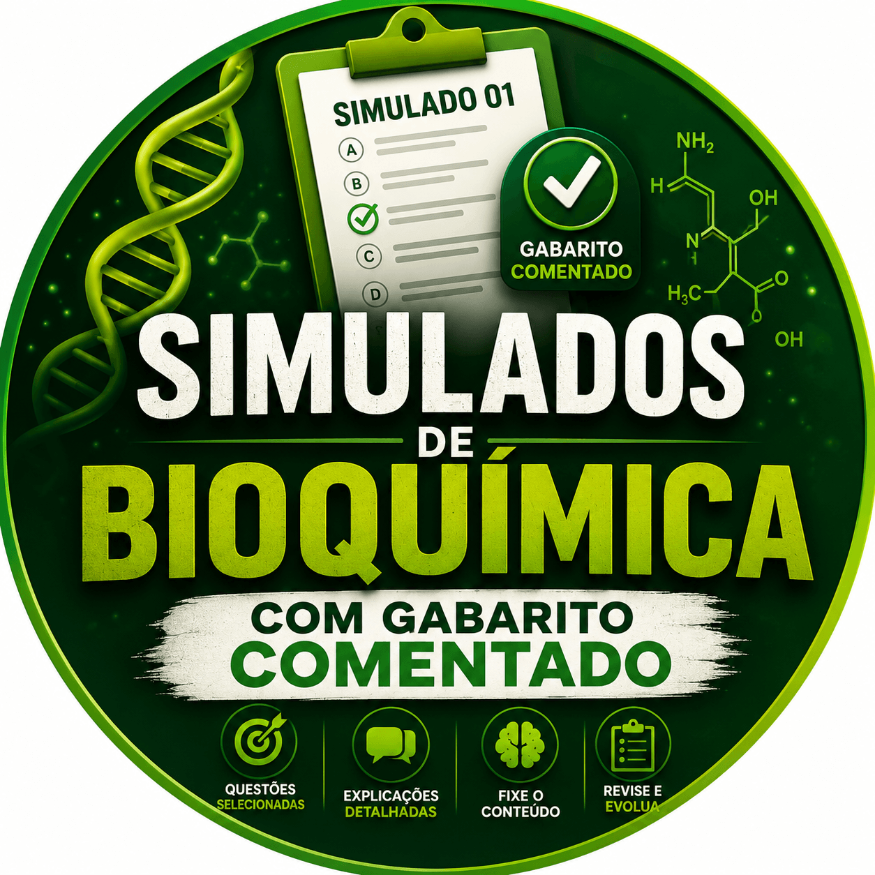 Simulados com Gabarito Comentado