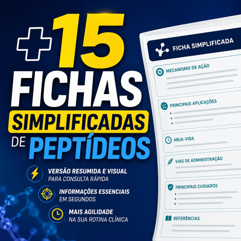 +15 Fichas Simplificadas de Peptídeos